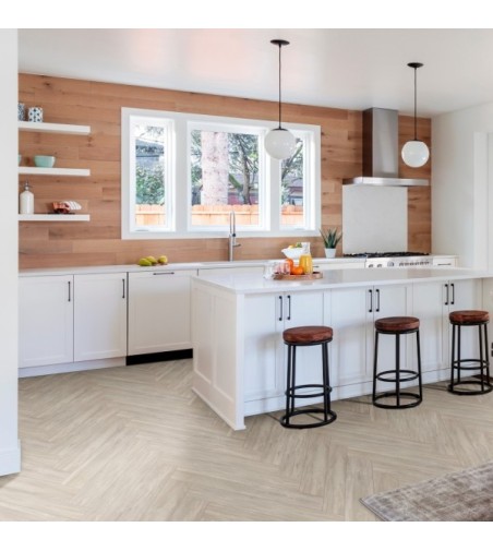 Suelo Vinílico Espiga White Wood 200x400cm