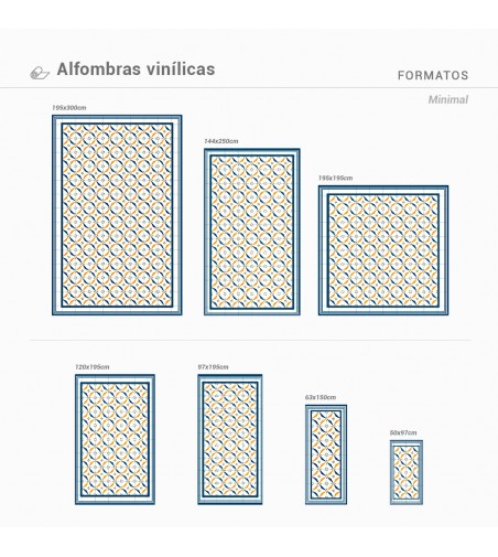 Alfombra Vinílica Minimal