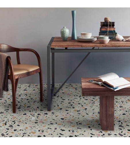 Suelo Vinílico Terrazo Emotions 200x400cm