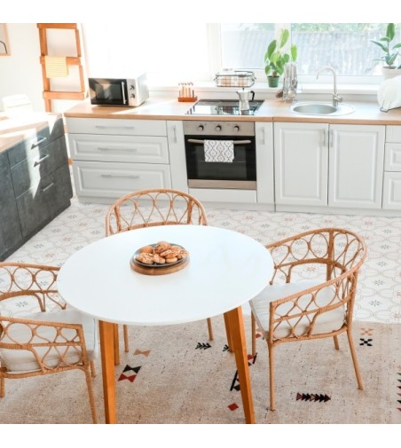 Suelo Vinílico Winnie Orange 200x200cm