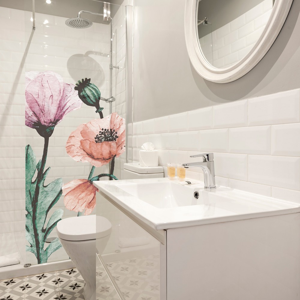 Vinilo cristal Gardenia 120x150cm