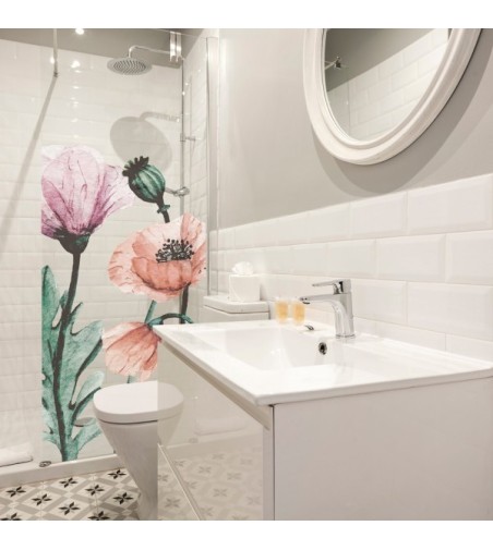 Vinilo cristal Gardenia 120x150cm