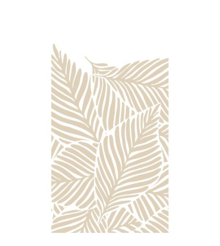 Vinilo cristal Tila beige 80x150cm