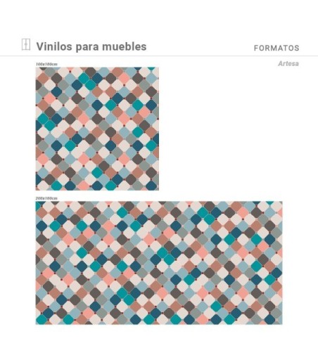 Vinilo Artesa 200X100cm mate