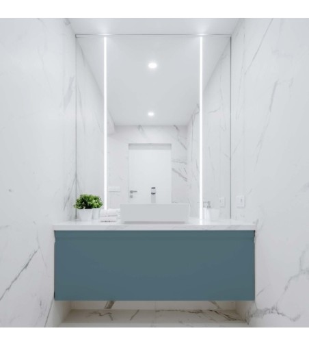 Vinilo Azul Océano 200X100cm mate