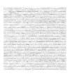 Vinilo Brick White Old 100X100cm mate