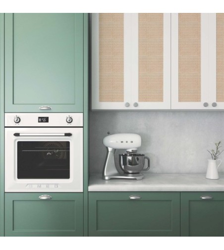 Vinilo Cannage Caramel 200X100cm mate