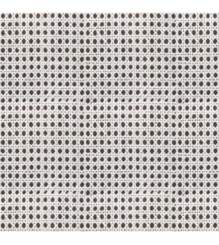 Vinilo Cannage Blanco 200X100cm mate