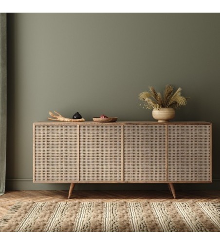 Vinilo Cannage Natural 200X100cm mate