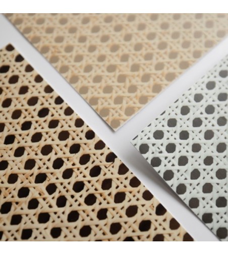 Vinilo Cannage Natural 200X100cm mate