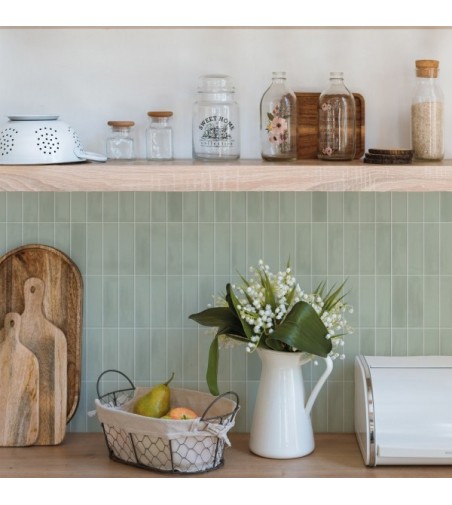 Vinilo Feid Verde Mint 200X100cm mate