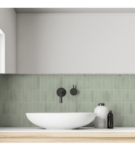 Vinilo Feid Verde Mint 200x100cm brillo