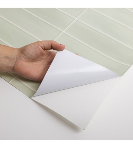 Vinilo Feid Verde Mint 200x100cm brillo