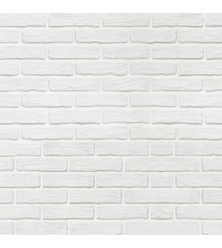 Vinilo Ladrillos Blancos 200X100cm mate