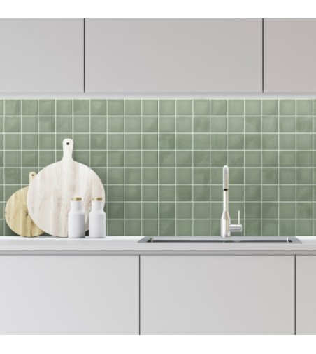 Vinilo Maverick Oliva 200x100cm brillo