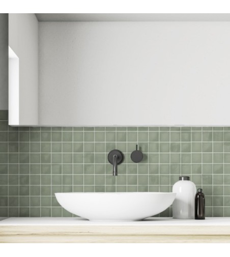 Vinilo Maverick Oliva 200x100cm brillo