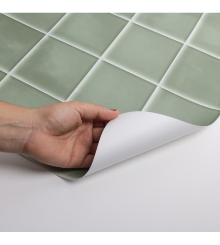 Vinilo Maverick Oliva 200x100cm brillo