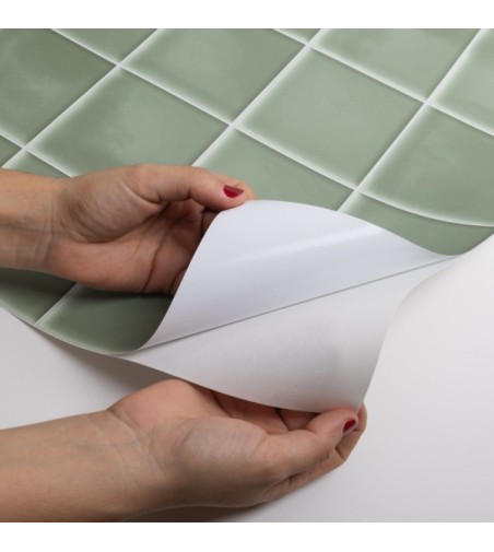 Vinilo Maverick Oliva 200x100cm brillo