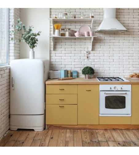 Vinilo Mostaza 200X100cm mate