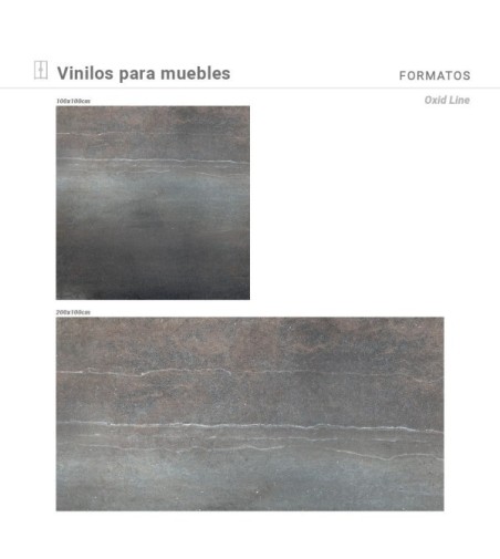 Vinilo Oxid Line 200X100cm mate