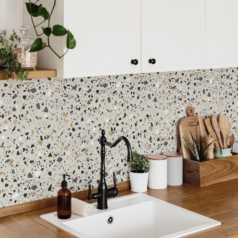 Vinilo Terrazo Emotions 200X100cm mate