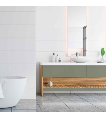 Vinilo Verde Bosque 200X100cm mate