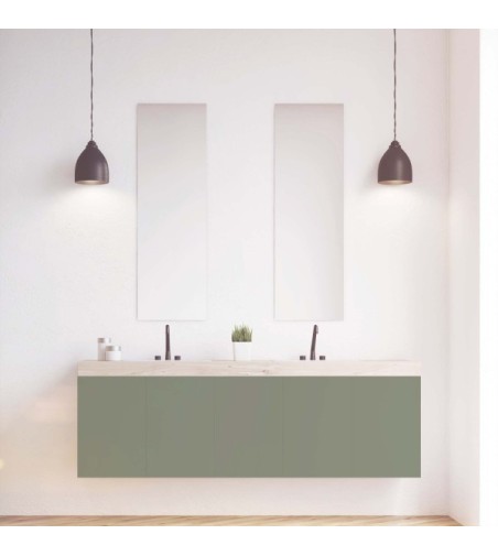 Vinilo Verde Bosque 200X100cm mate