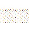 Alfombra vinílica con estampado confetti