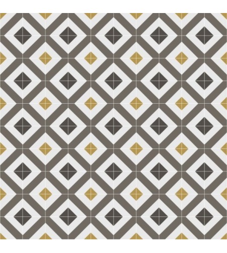 Vinilo Villa Brown 100X100cm mate