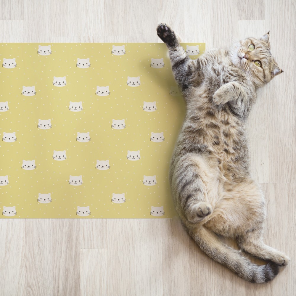 Alfombra para MASCOTAS Gatis Lemon 48x75