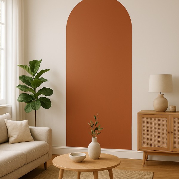 Arco AUTOADHESIVO 65x200 cm Rojo TEJA