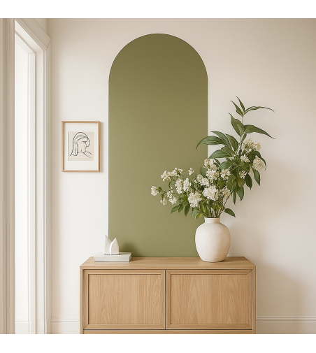 Arco AUTOADHESIVO 65x200 cm Verde Oliva