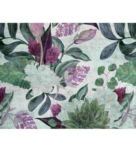 Mural floral wall 321x260