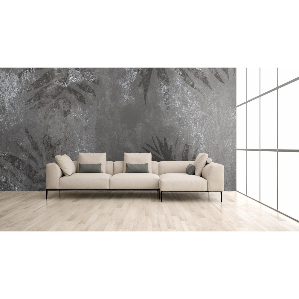 Mural metal leaves 257x260