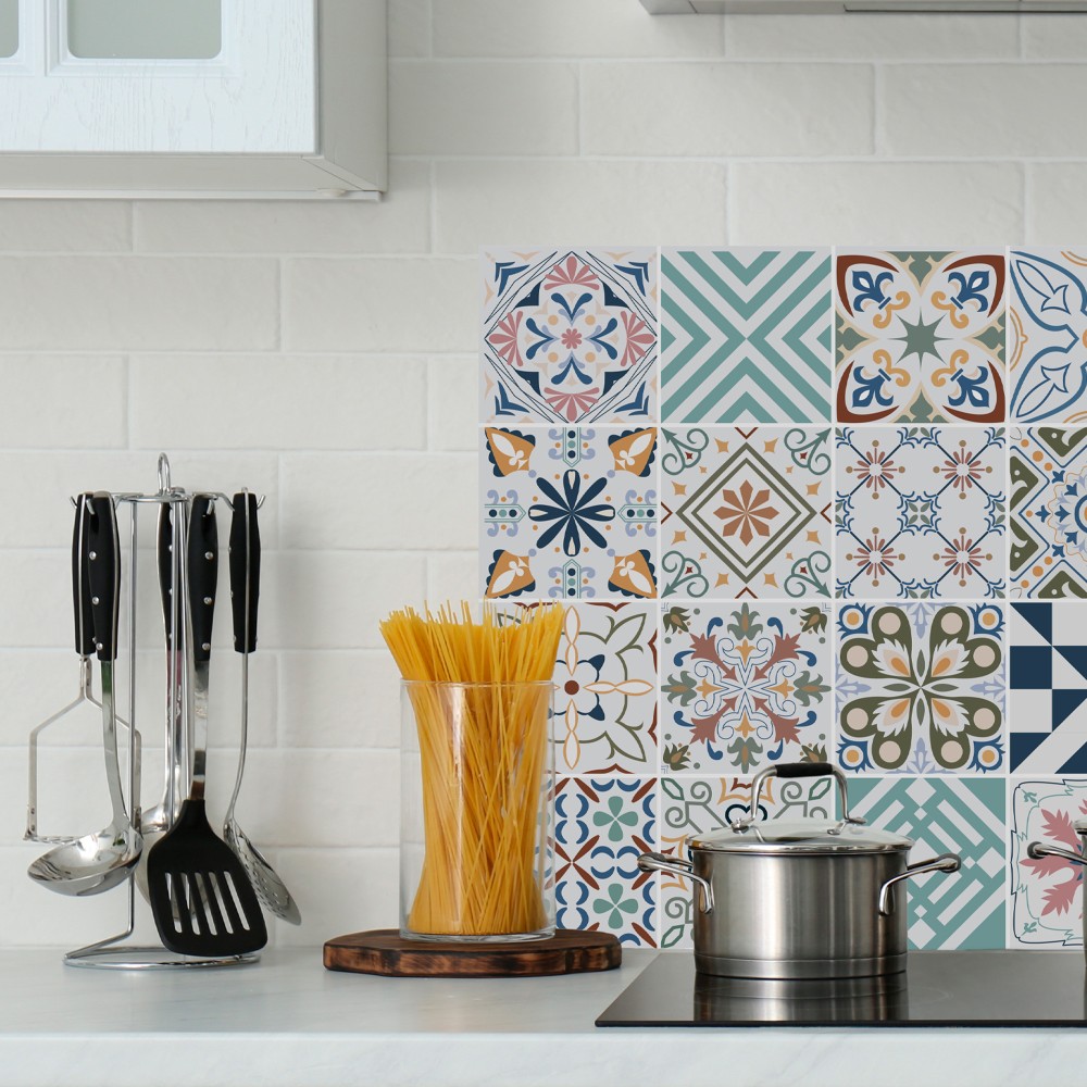 Salpicadero de cocina hidraulic colors 60x60