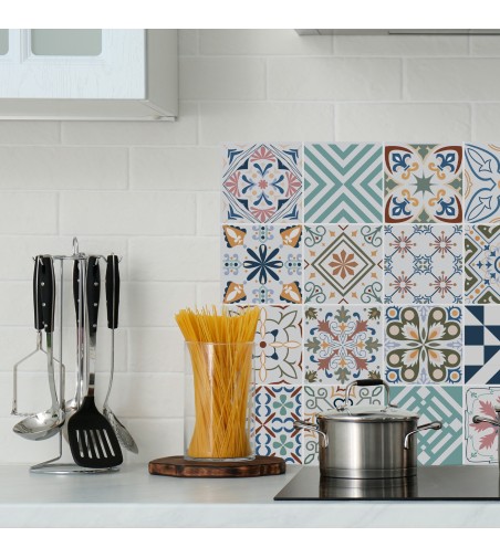 Salpicadero de cocina hidraulic colors 60x60