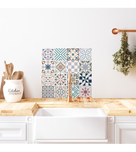 Salpicadero de cocina hidraulic colors 60x60