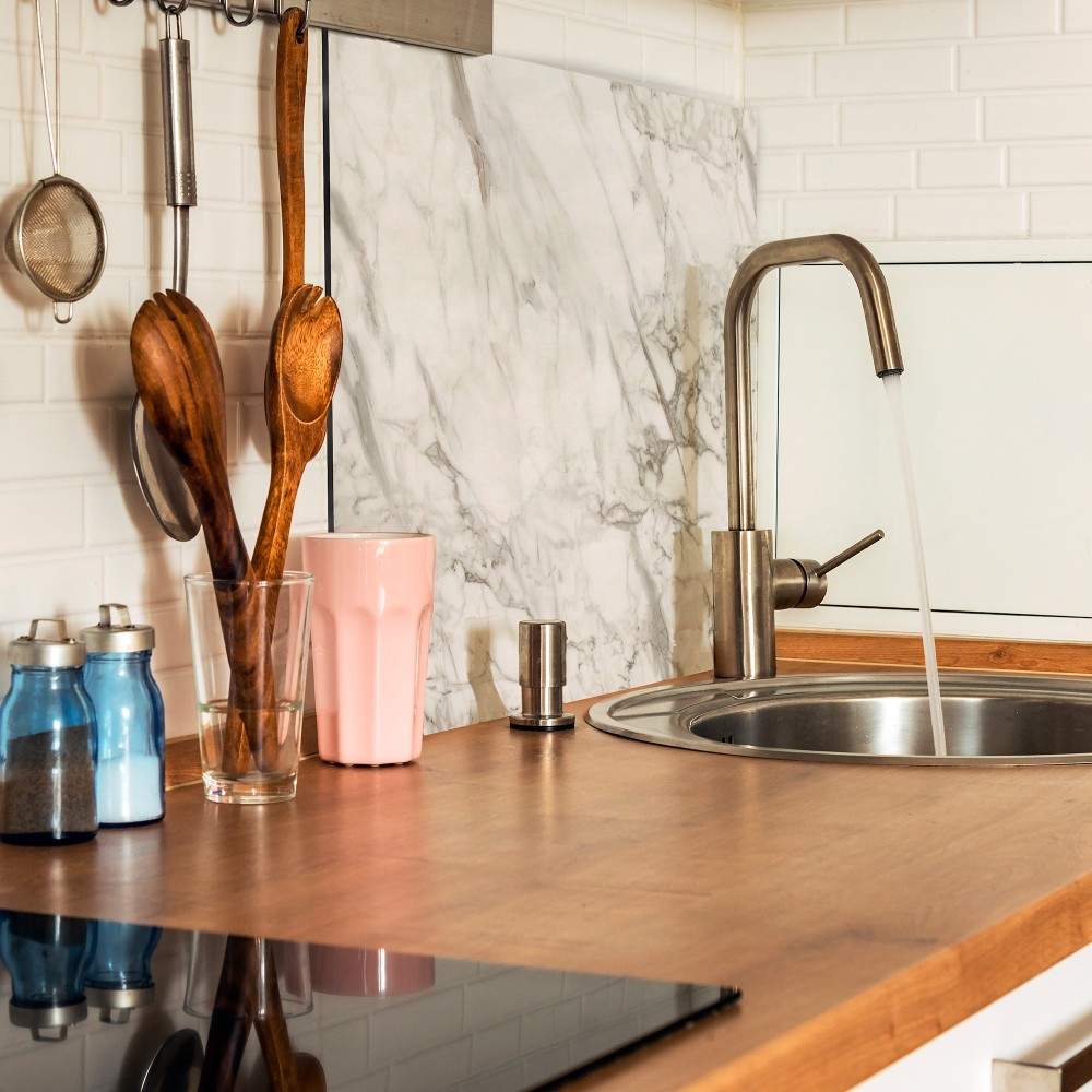 Salpicadero de cocina marble coffe 60x60