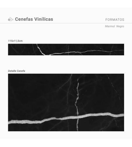 Cenefa Mármol negro 3 und