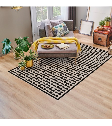 Alfombra vinílica Curve Black