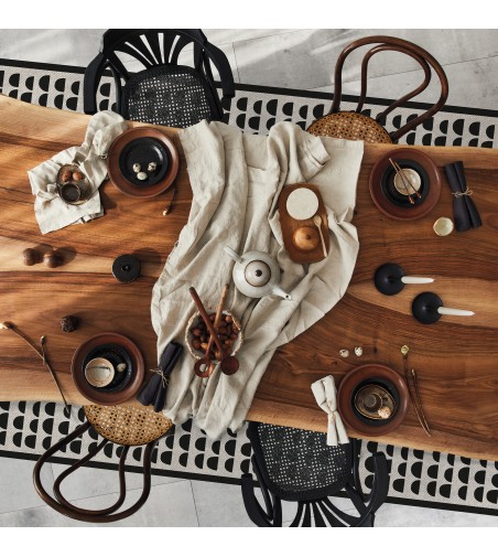 Alfombra vinílica Curve Black