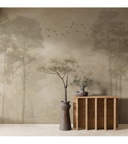 Mural Autoadhesivo para pared Palmiers