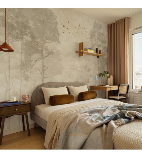 Mural Autoadhesivo para pared Palmiers