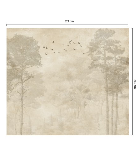 Mural Autoadhesivo para pared Palmiers