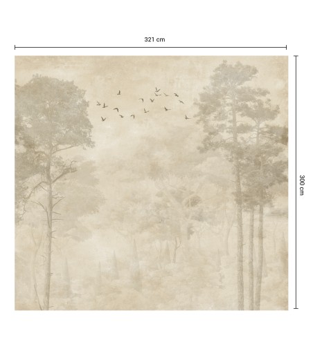 Mural Autoadhesivo para pared Palmiers