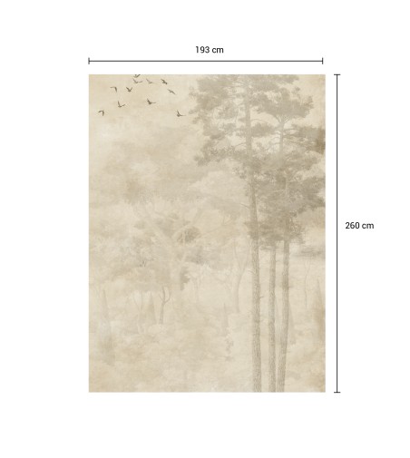 Mural Autoadhesivo para pared Palmiers