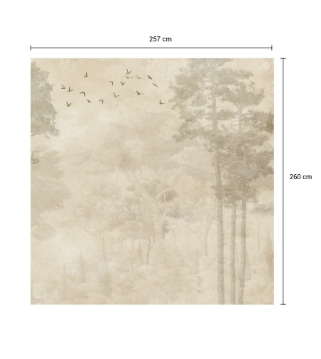 Mural Autoadhesivo para pared Palmiers