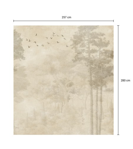 Mural Autoadhesivo para pared Palmiers