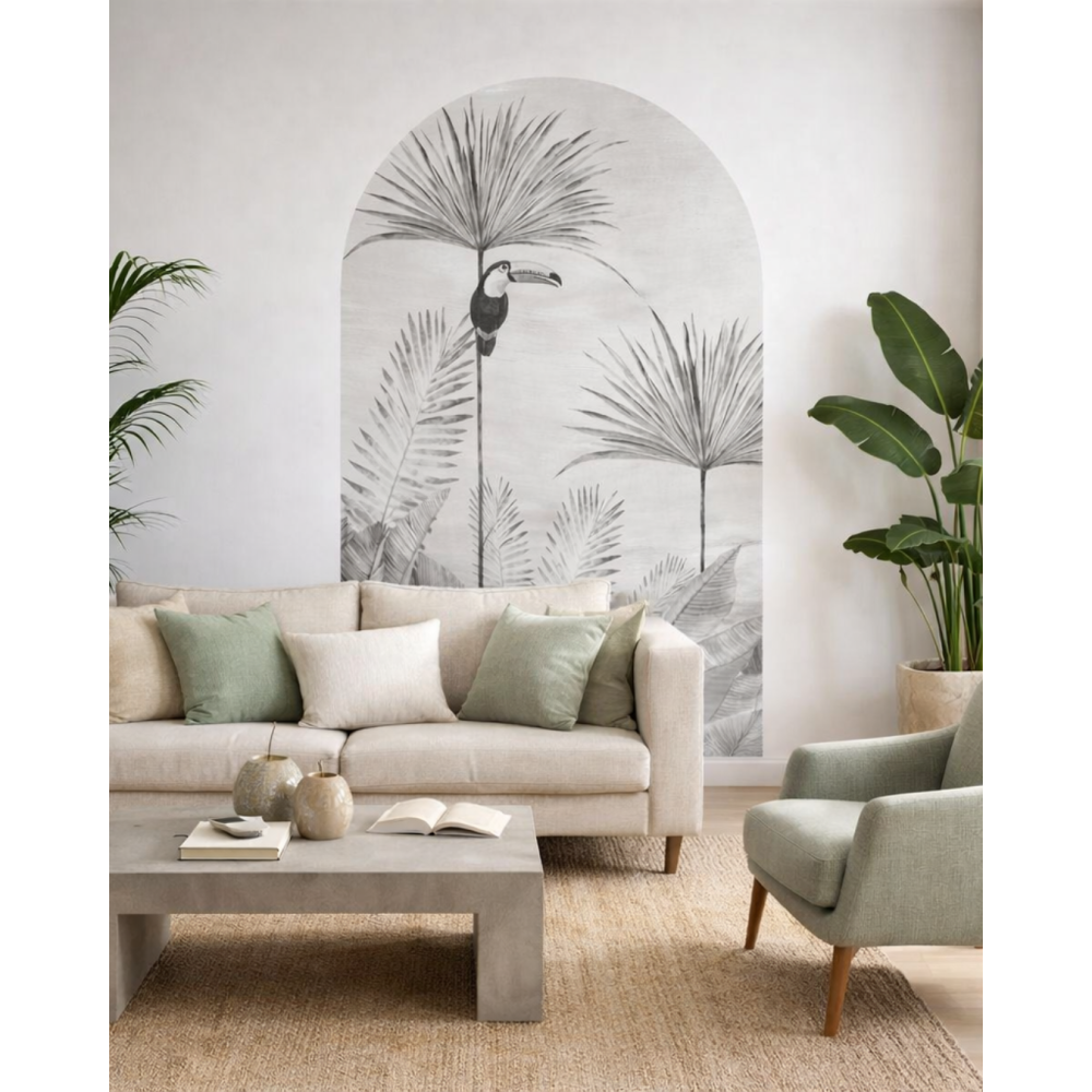 Arco Pintado Autoadhesivo Trópico Soft