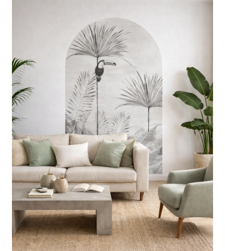 Arco Pintado Autoadhesivo Trópico Soft